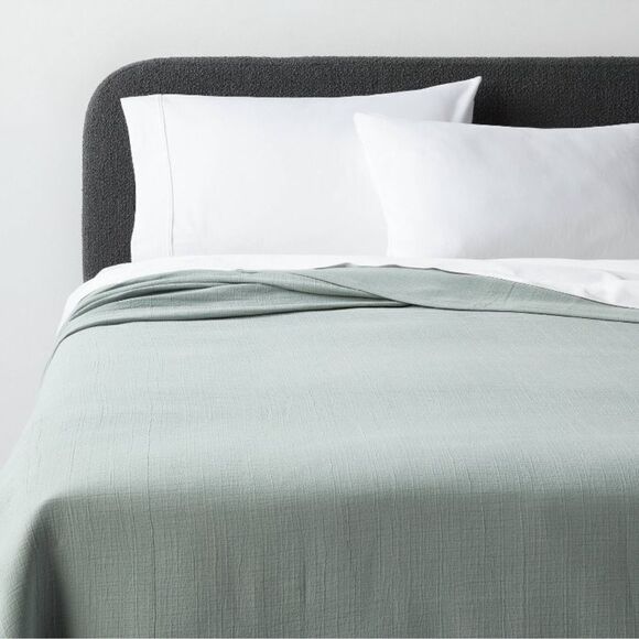 King Luxe Matelasse Coverlet Light Teal
Green - Threshold - Picture 1 of 11